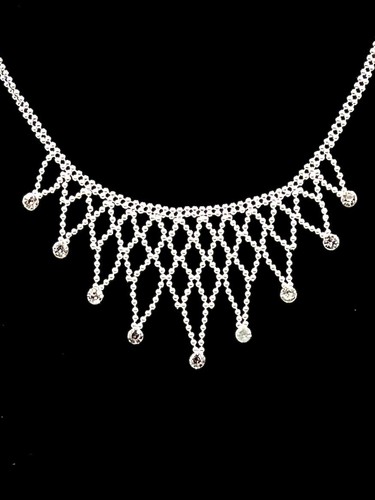 Vintage silver choker - vintage,