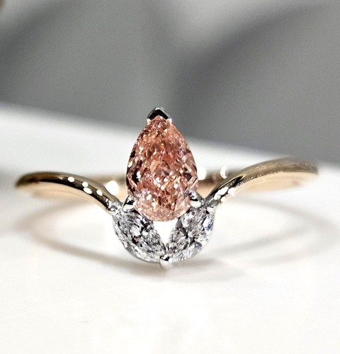 Tiara ring 2ct - ring, pear