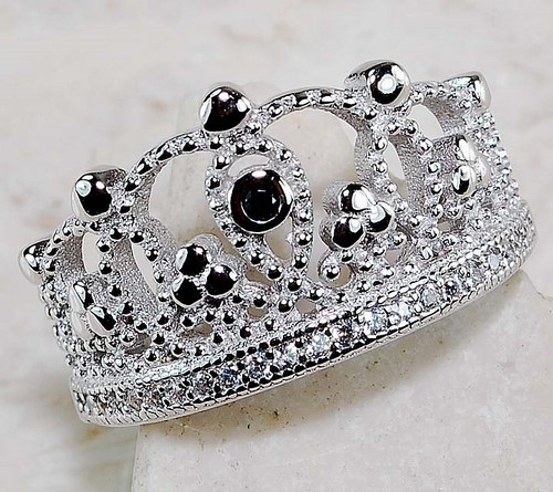 Tiara 1ct heat treated white - tiara,