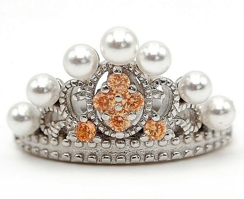 Tiara padparadscha 925 - tiara,