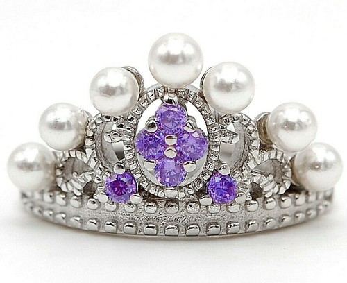 Tiara 1ct amethyst 925 - tiara,