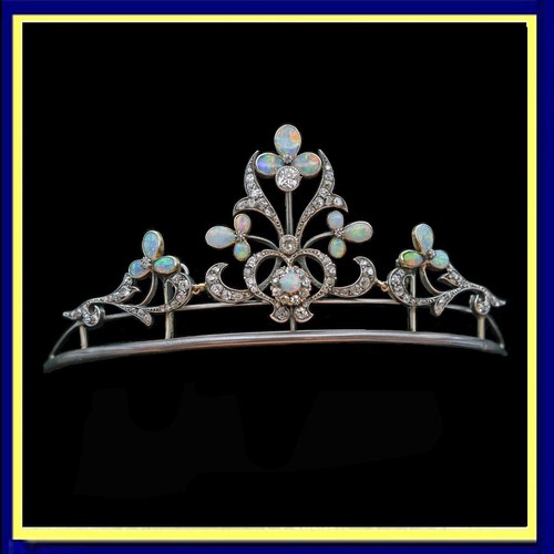 Antique victorian tiara - victorian,