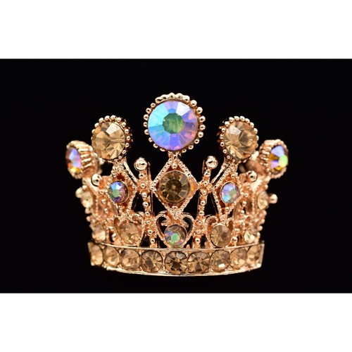 Vintage crystal tiara - tiara, crown